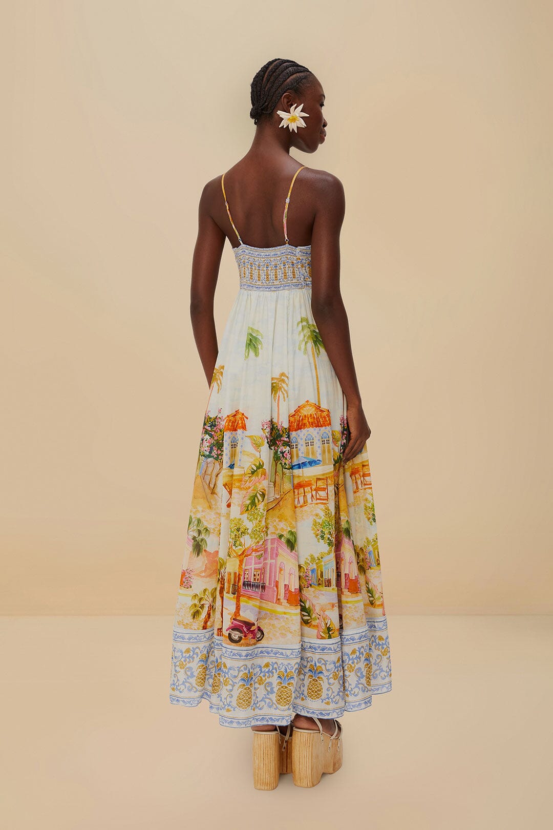 FARM Rio Multicolor Aracati Maxi Dress