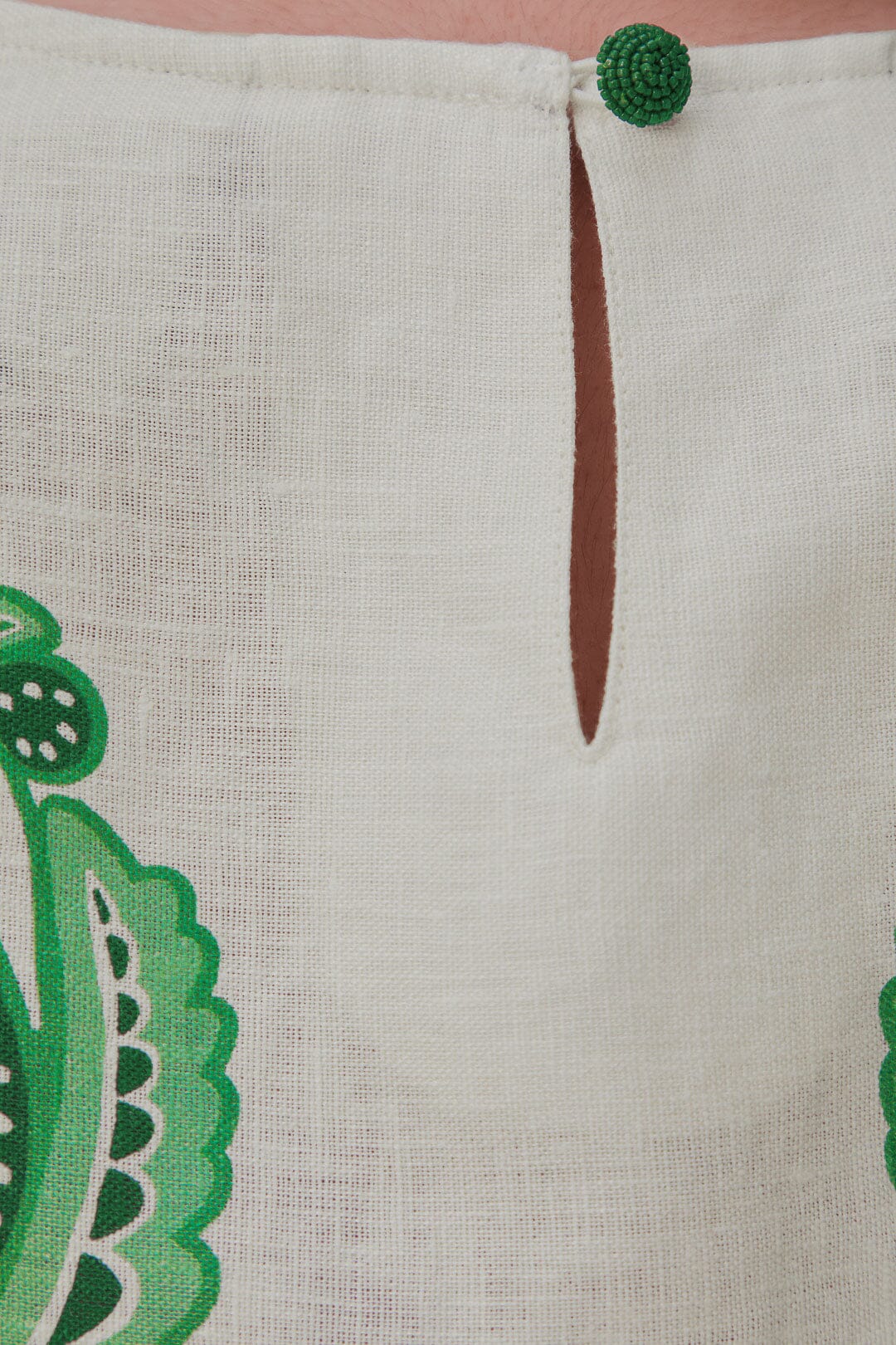 FARM Rio Green Color Festival Euroflax™ Blouse