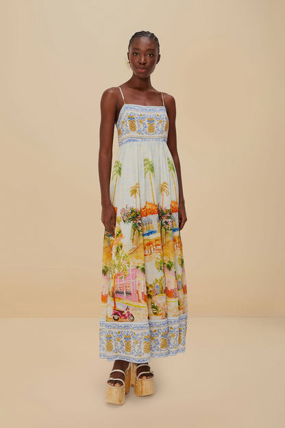 FARM Rio Multicolor Aracati Maxi Dress