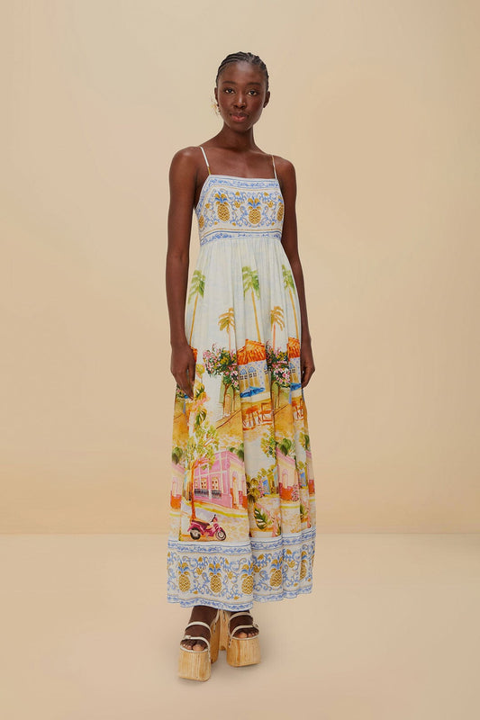 FARM Rio Multicolor Aracati Maxi Dress