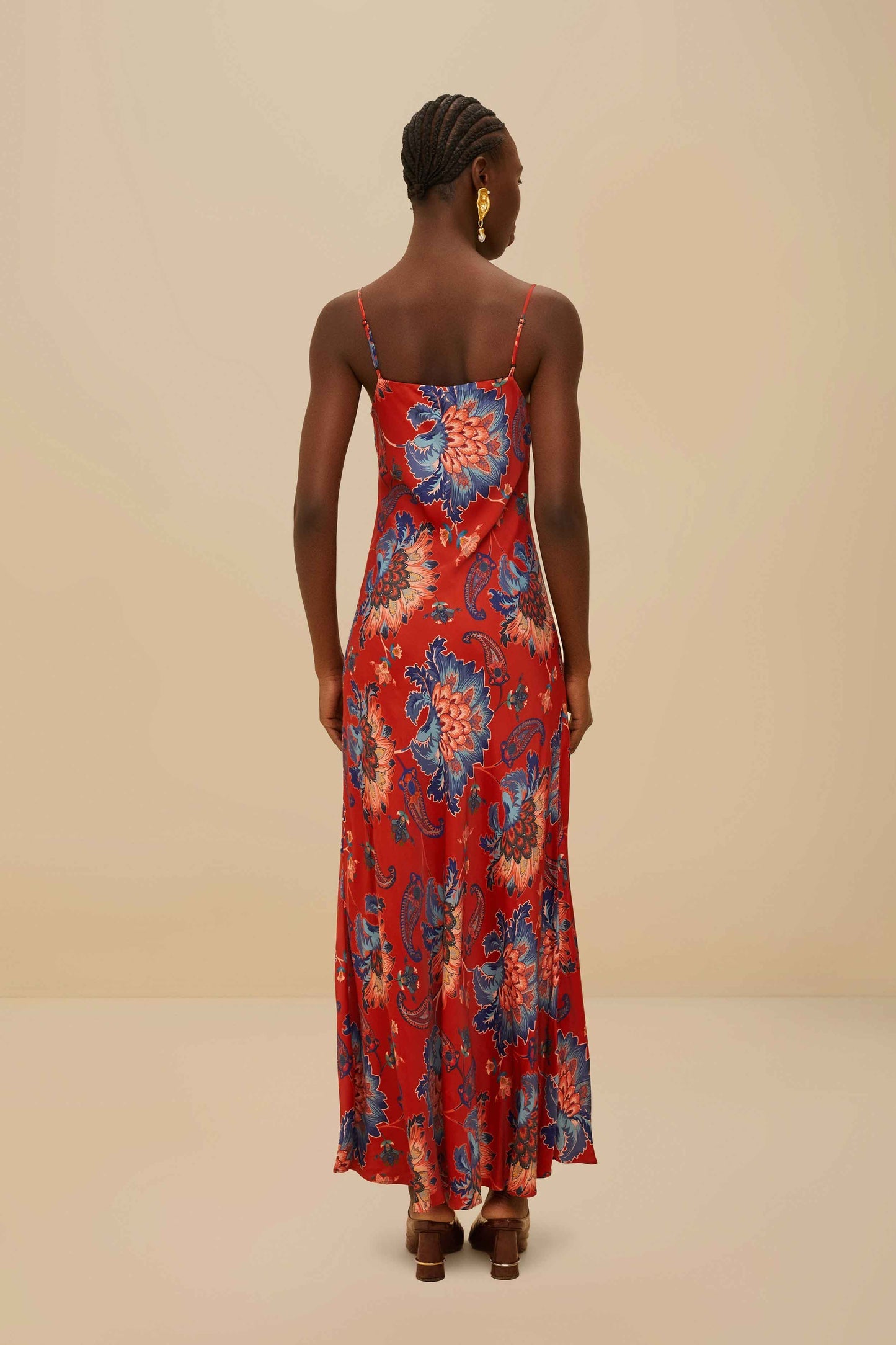 FARM Rio Red Luang LENZING™ Maxi Dress
