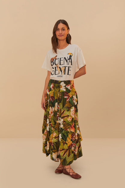 FARM Rio Off-White Buena Gente Relaxed T-Shirt