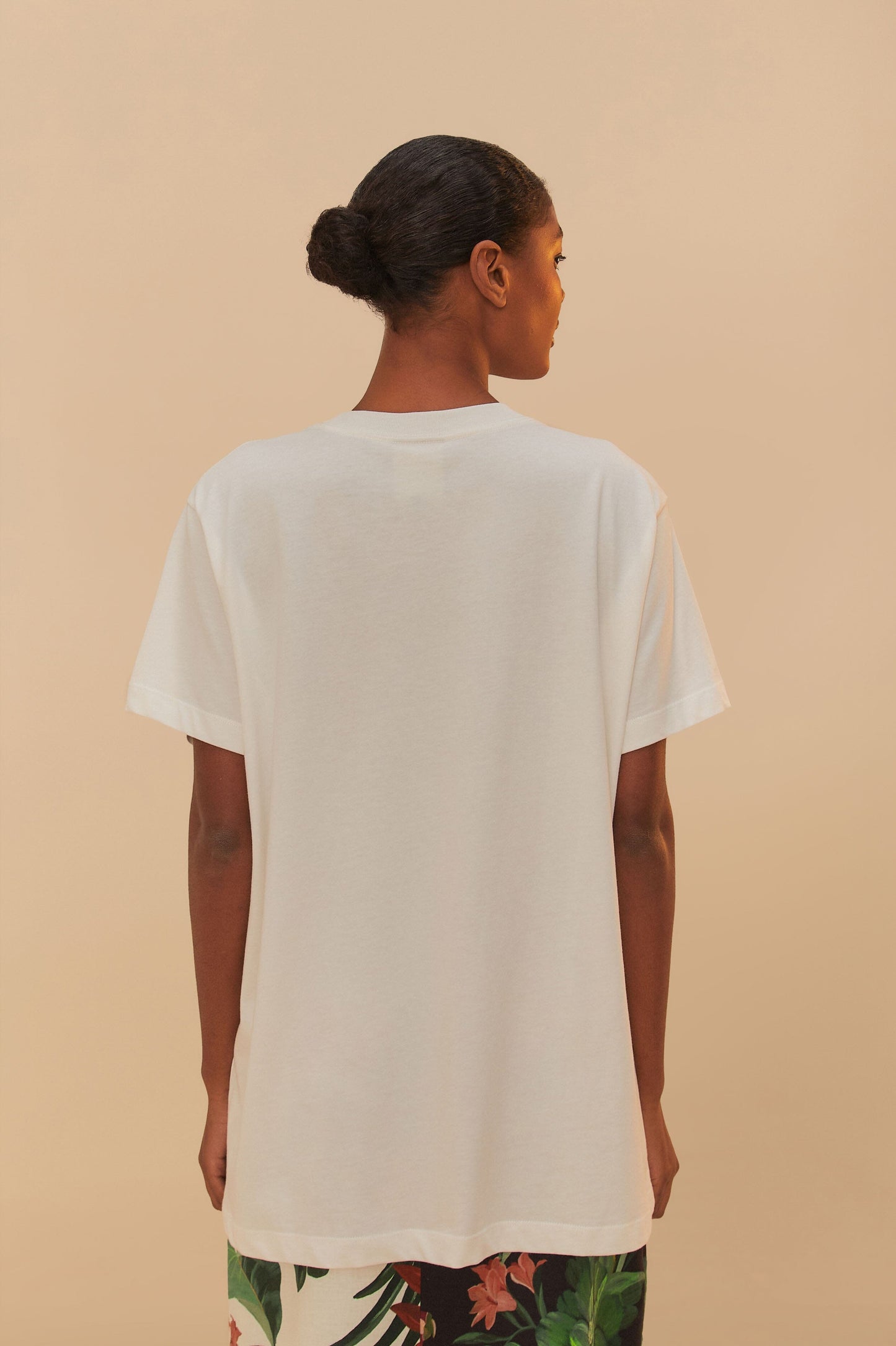 FARM Rio Off-White America Latina Relaxed T-Shirt