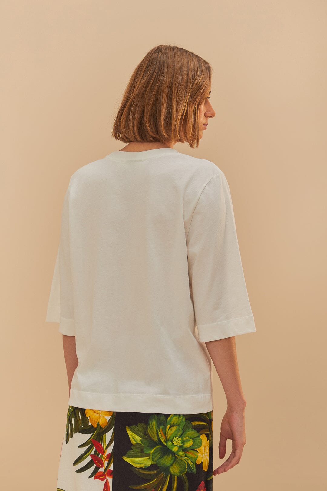 FARM Rio Off-White Nature Lovers Toucans T-Shirt