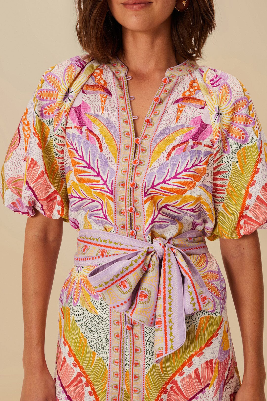 FARM Rio Pearl Jungle Dots Tapestry LENZING™ ECOVERO™ Euroflax™ Romper