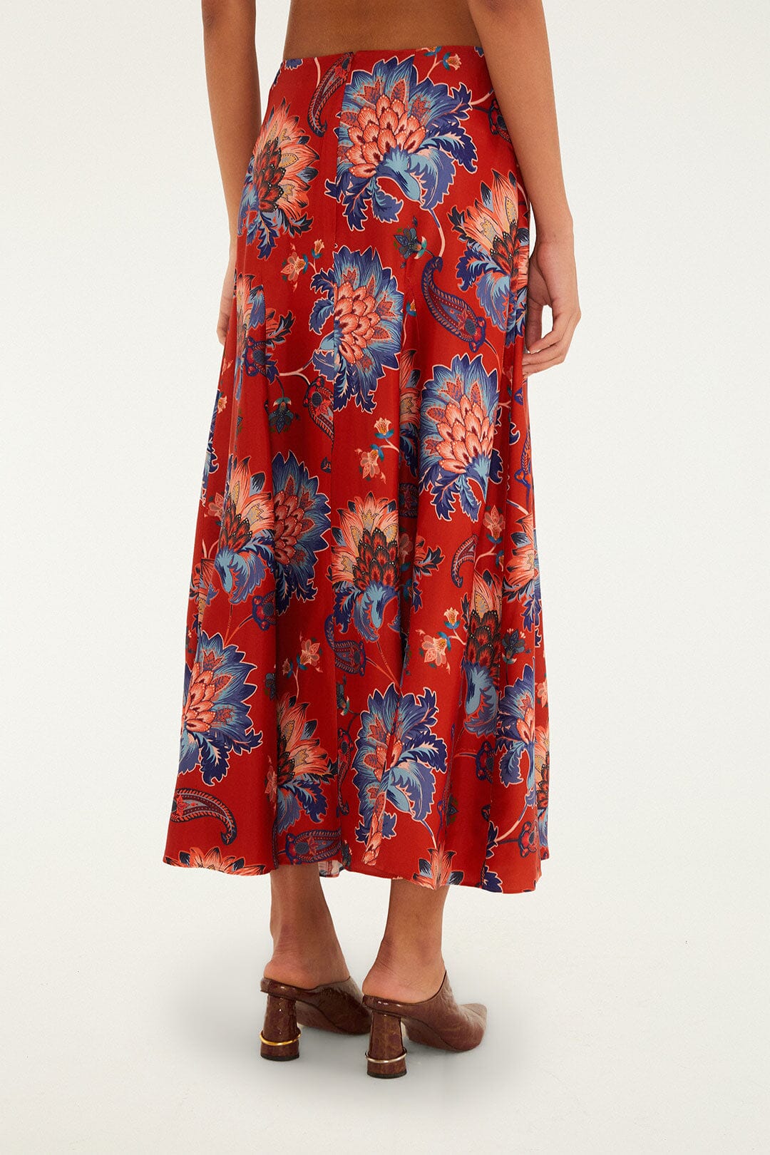 FARM Rio Red Luang LENZING™ Maxi Skirt