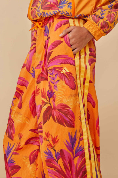 FARM Rio Adidas Tropical Breeze Bright Orange Pants