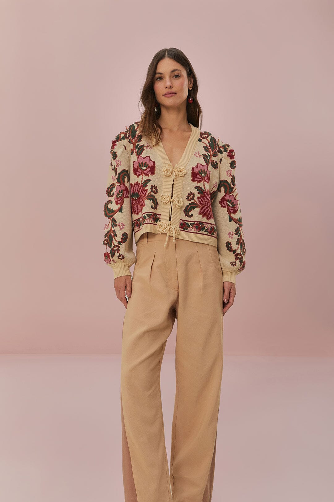 FARM Rio Bicolor High Waist Pants