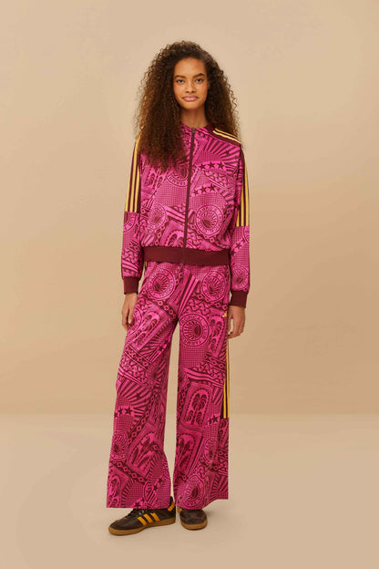 FARM Rio Adidas Tropical Club Pink Pants