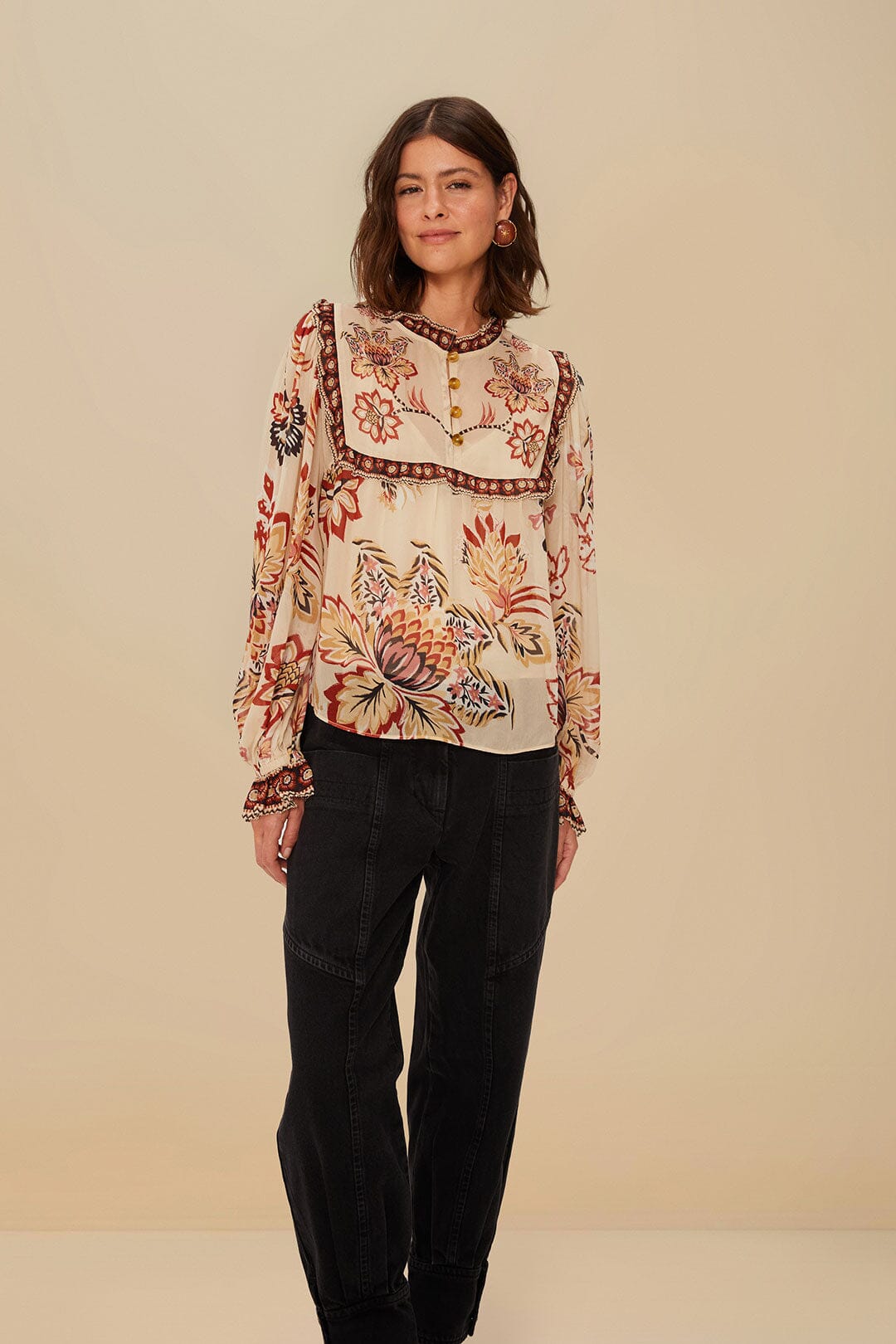 FARM Rio Black Denim Pants
