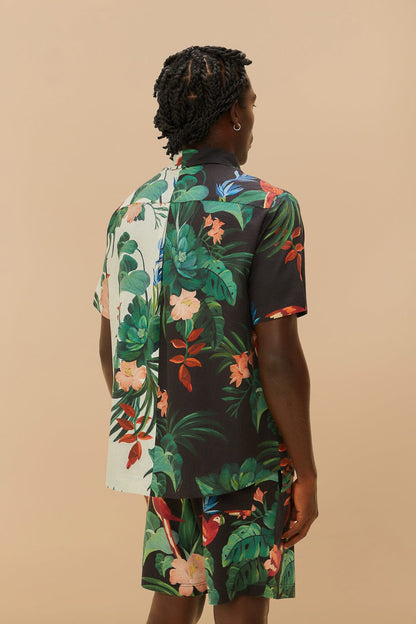 FARM Rio Black Midnight Macaw Fiesta LENZING™ ECOVERO™ Euroflax™ Shorts