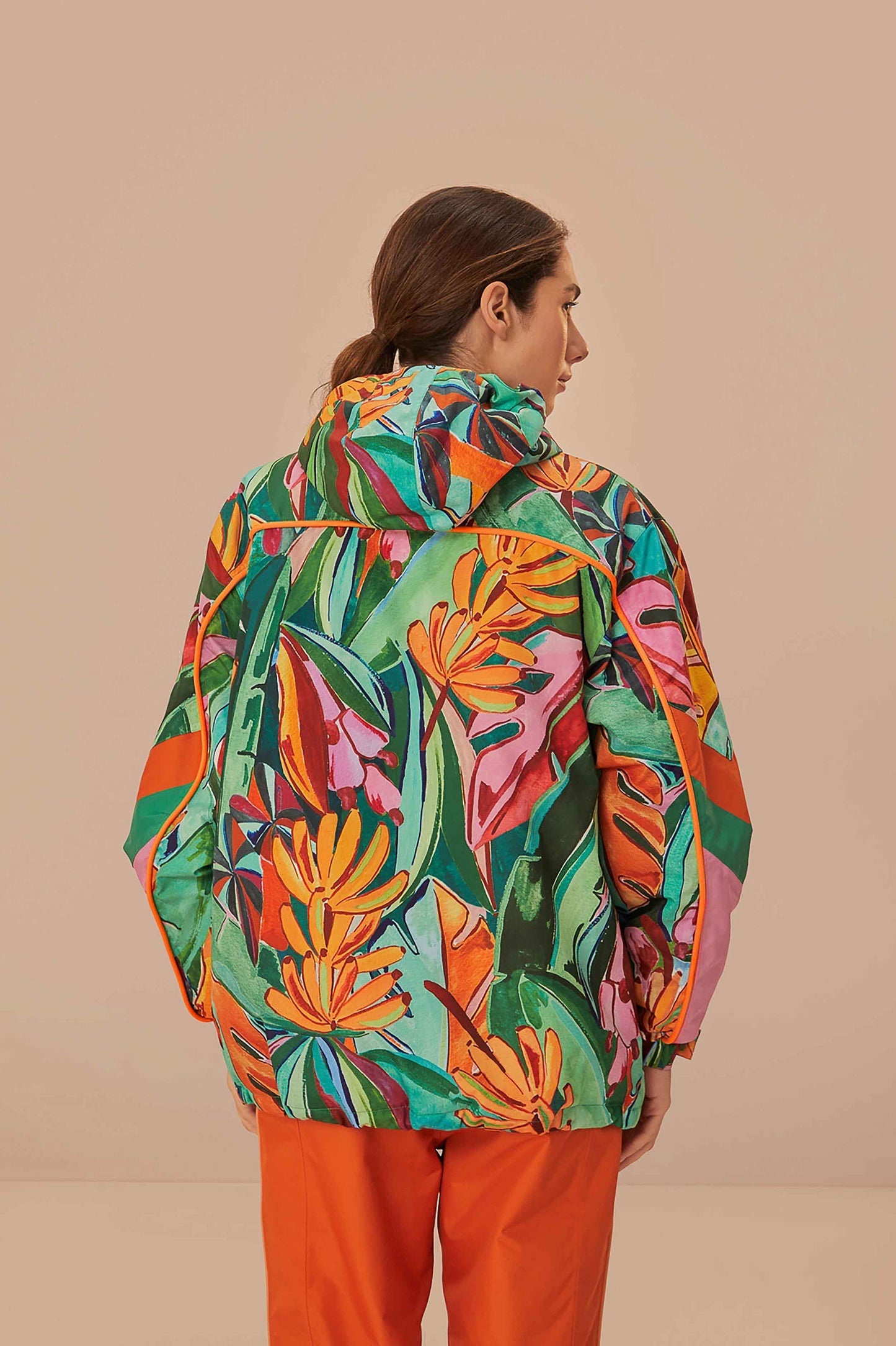 FARM Rio Multicolor Banana Leaves Ski Jacket