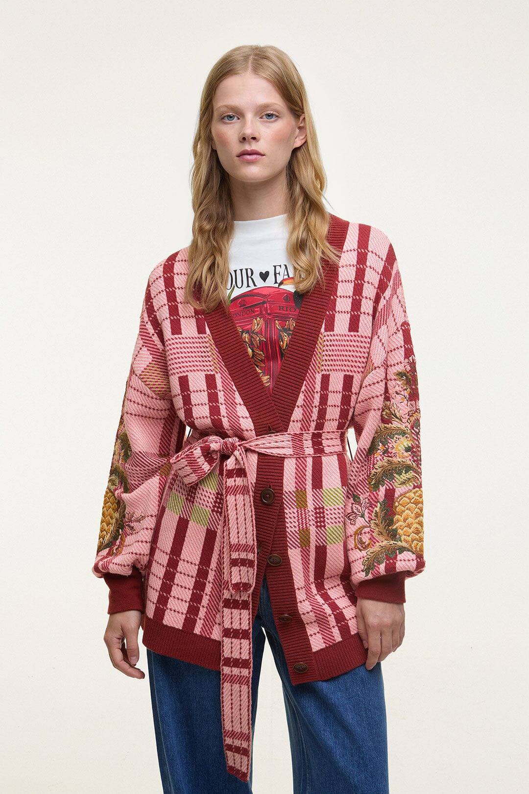 FARM Rio Luisa Embroidered Cardigan | FARM Rio