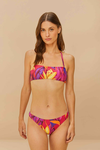 FARM Rio Adidas Birds Of Paradise Bold Pink Bikini