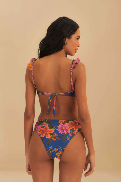 FARM Rio Multicolor Summer Fruit Underwire Bikini Top