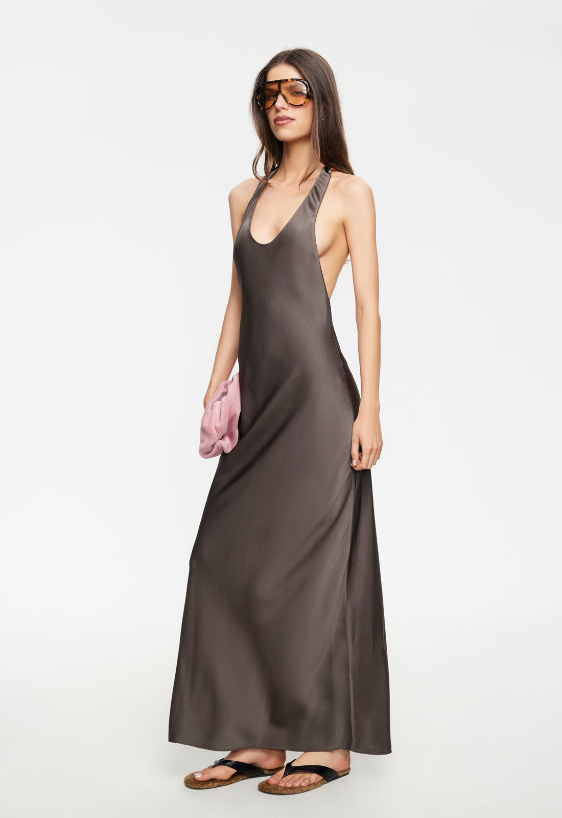 Lioness Fashion Online | Bare Maxi Dress - Mocca