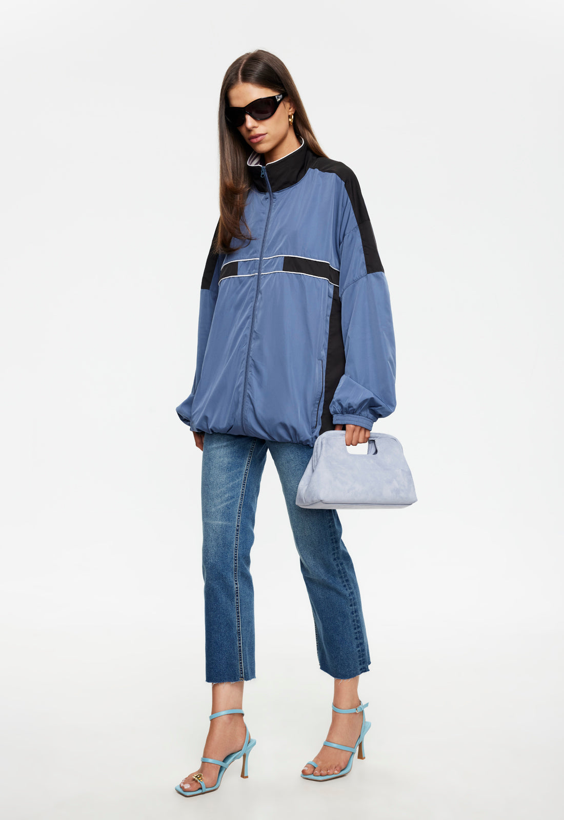 Lioness Fashion Near Me | Rhode Windbreaker - Slate Blue