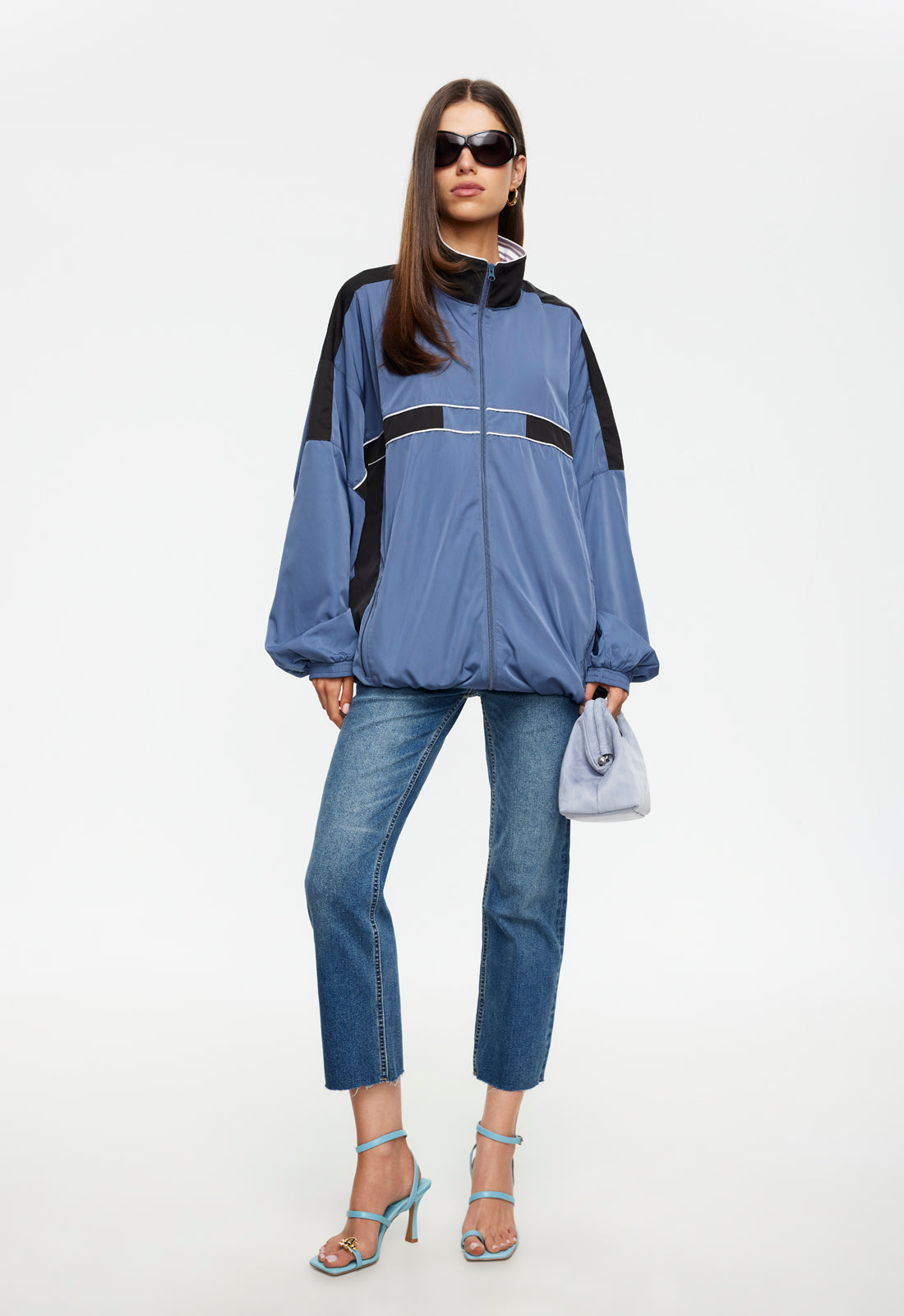 Lioness Fashion Near Me | Rhode Windbreaker - Slate Blue