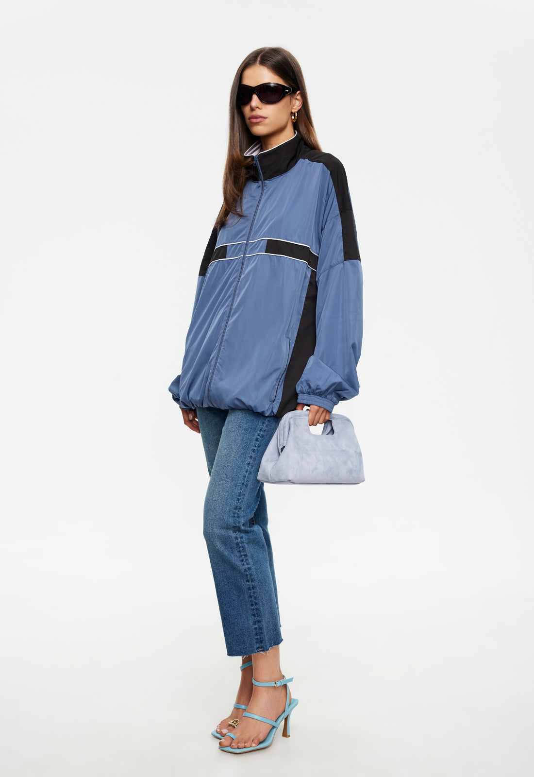 Lioness Fashion Near Me | Rhode Windbreaker - Slate Blue