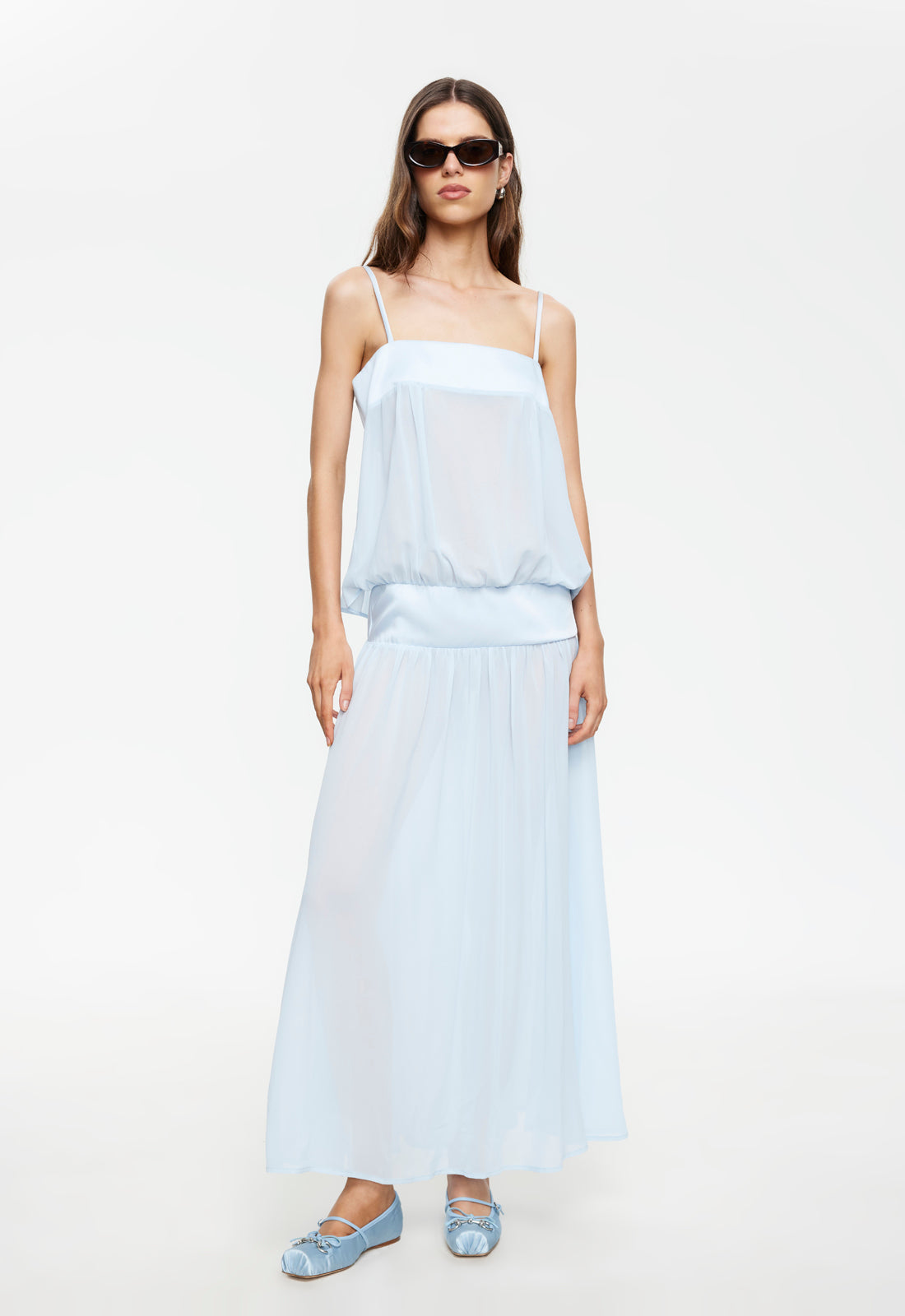 Lioness Fashion On Sale | Gracia Maxi Dress - Pale Blue