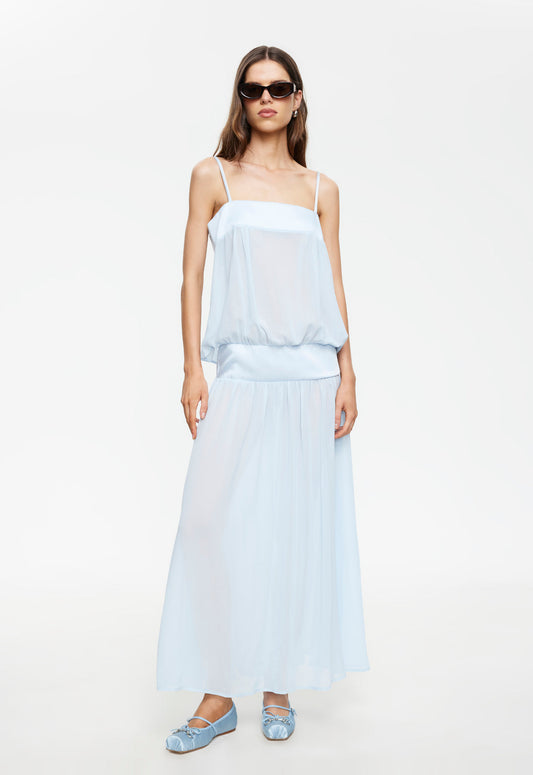 Lioness Fashion On Sale | Gracia Maxi Dress - Pale Blue
