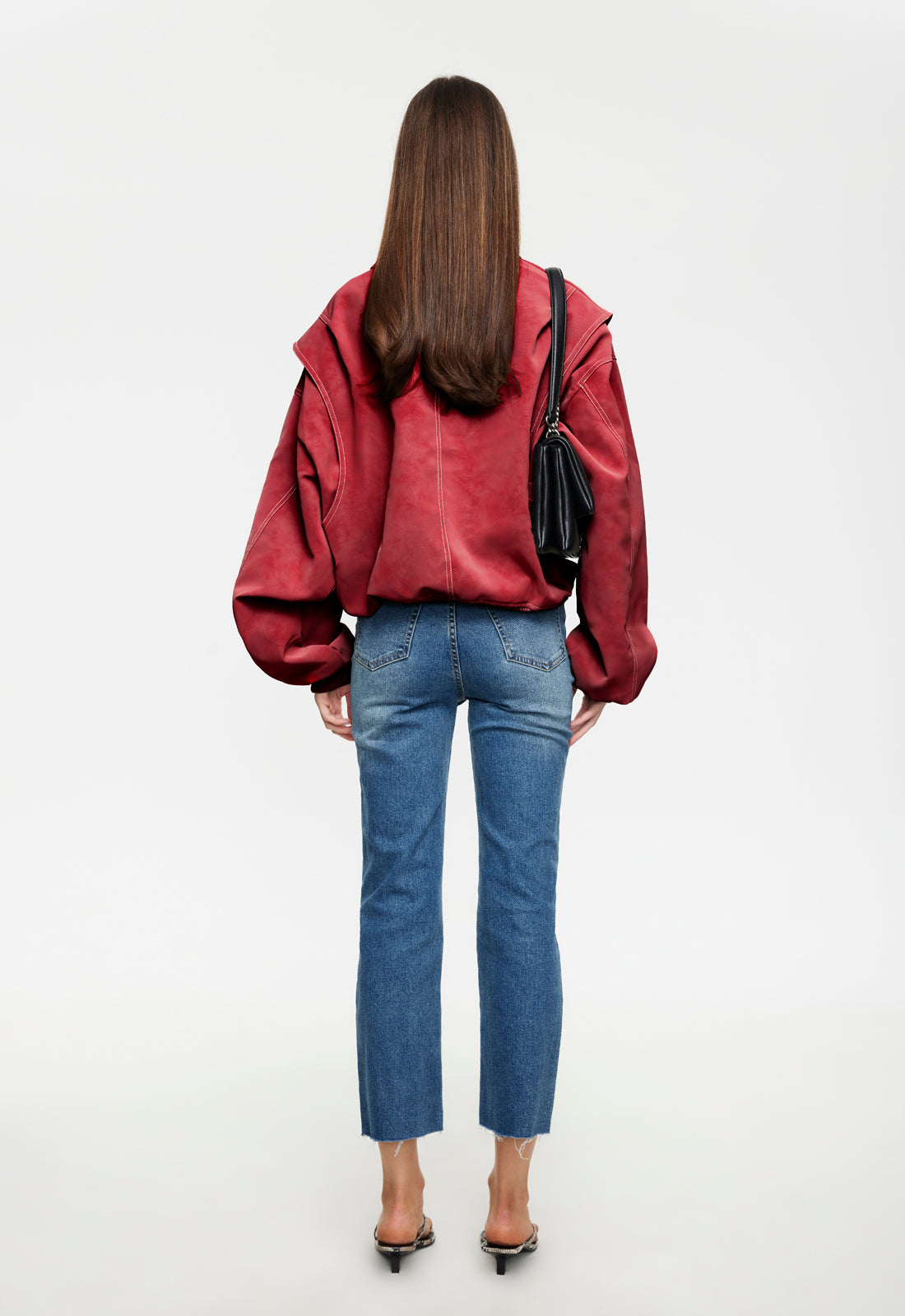 Lioness Fashion Store | VISTA BOMBER - CRIMSON
