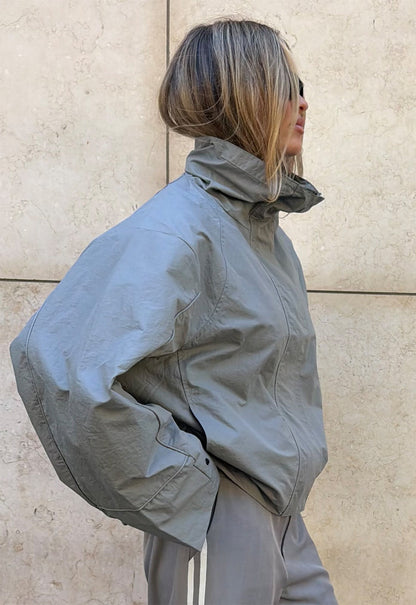 Lioness Fashion Outlet | SHORELINE WINDBREAKER - SILVER