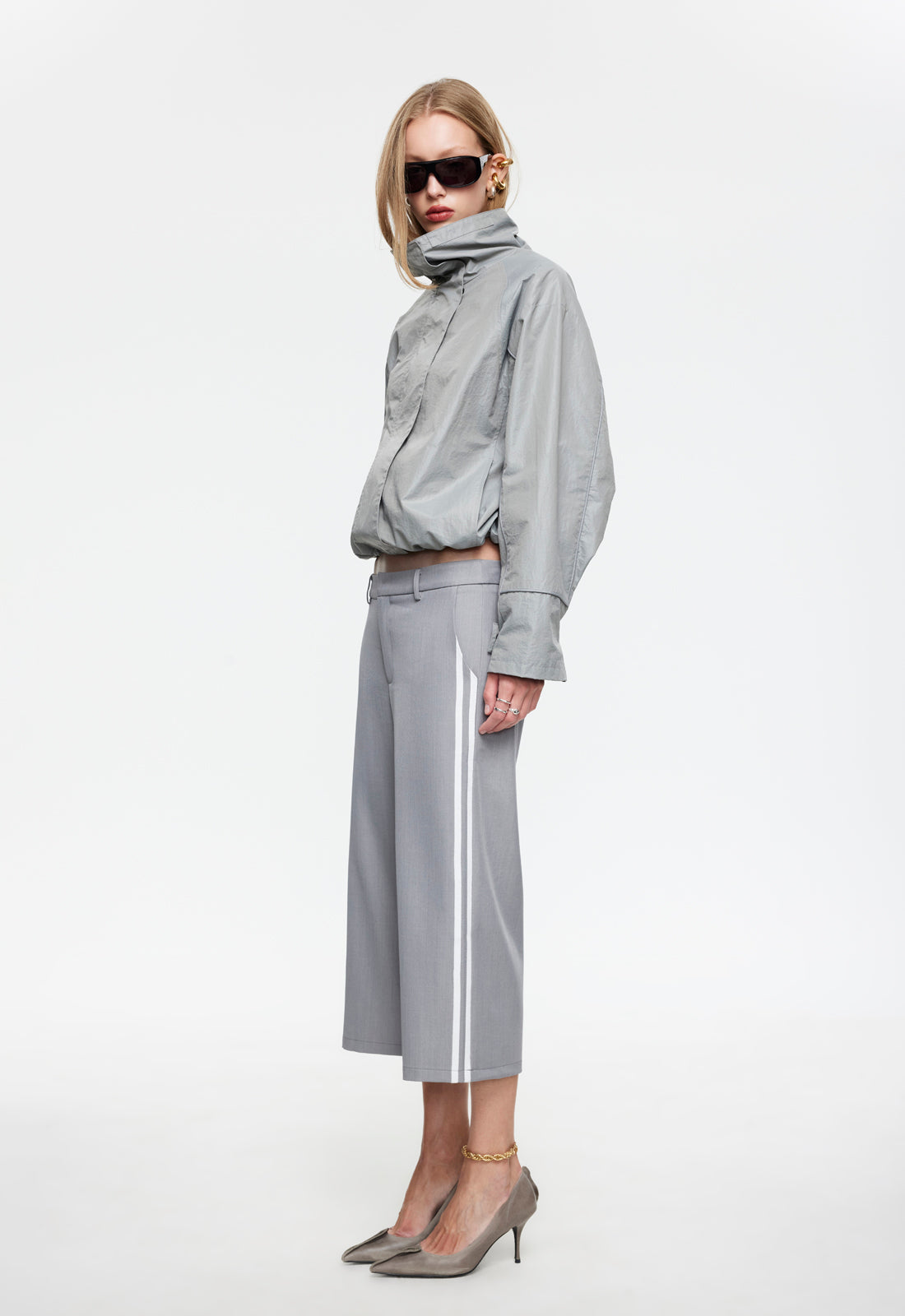 Lioness Fashion Outlet | SHORELINE WINDBREAKER - SILVER