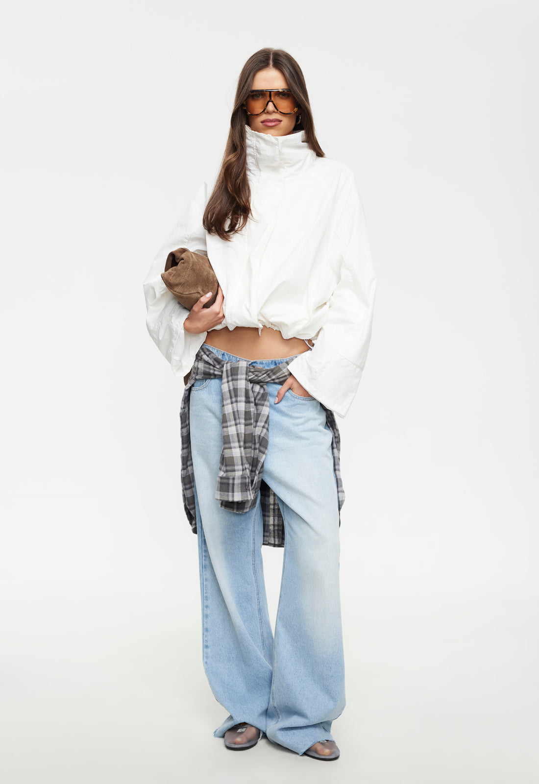 Lioness Fashion Outlets | Shoreline Windbreaker - Porcelain