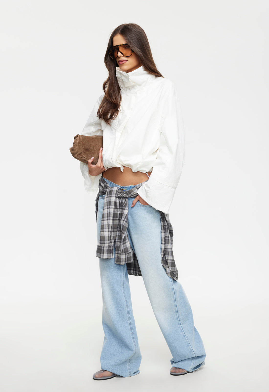 Lioness Fashion Outlets | Shoreline Windbreaker - Porcelain