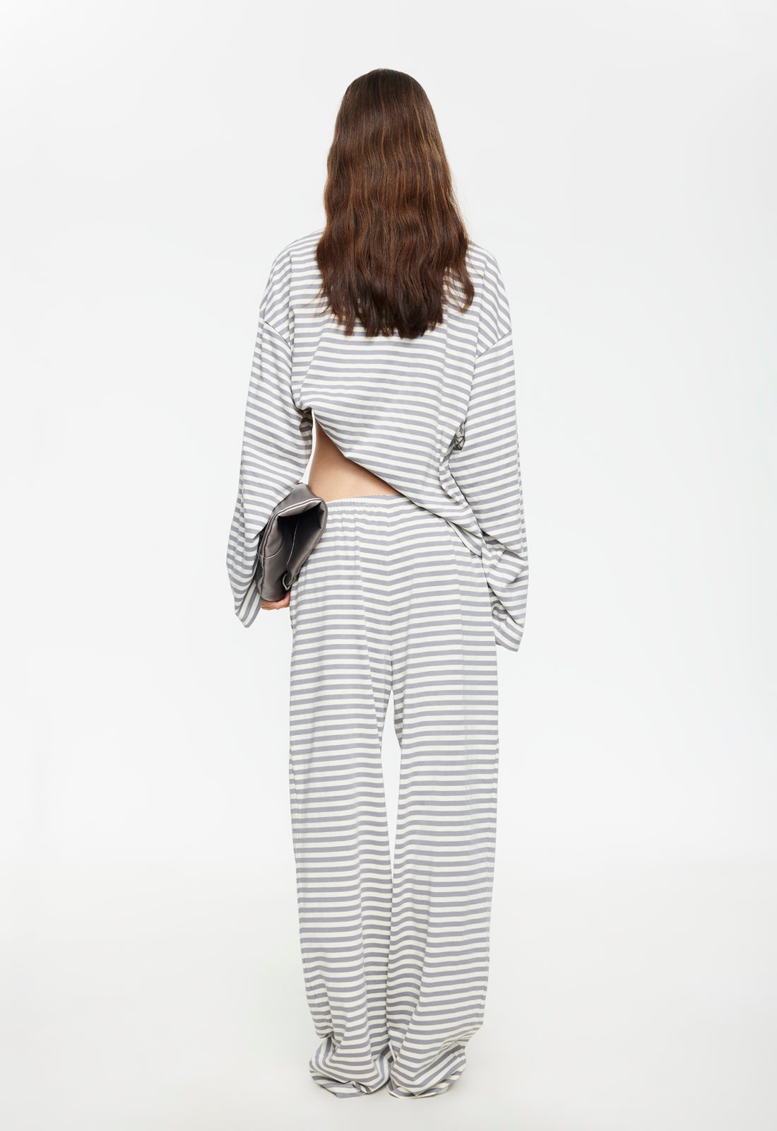 Lioness Fashion Store | Bloom Long Sleeve - Ash Stripe