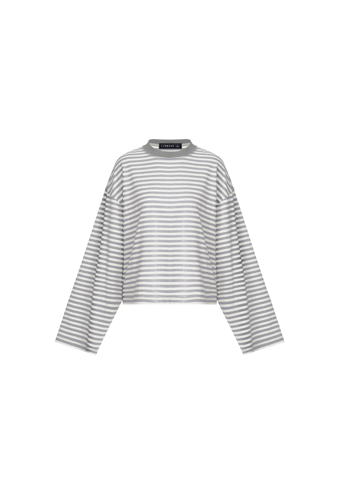 Lioness Fashion Store | Bloom Long Sleeve - Ash Stripe