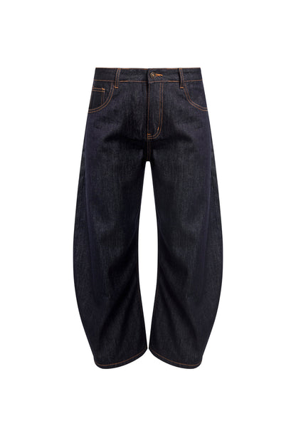 Lioness Fashion US | Horseshoe Cropped Jean - Indigo