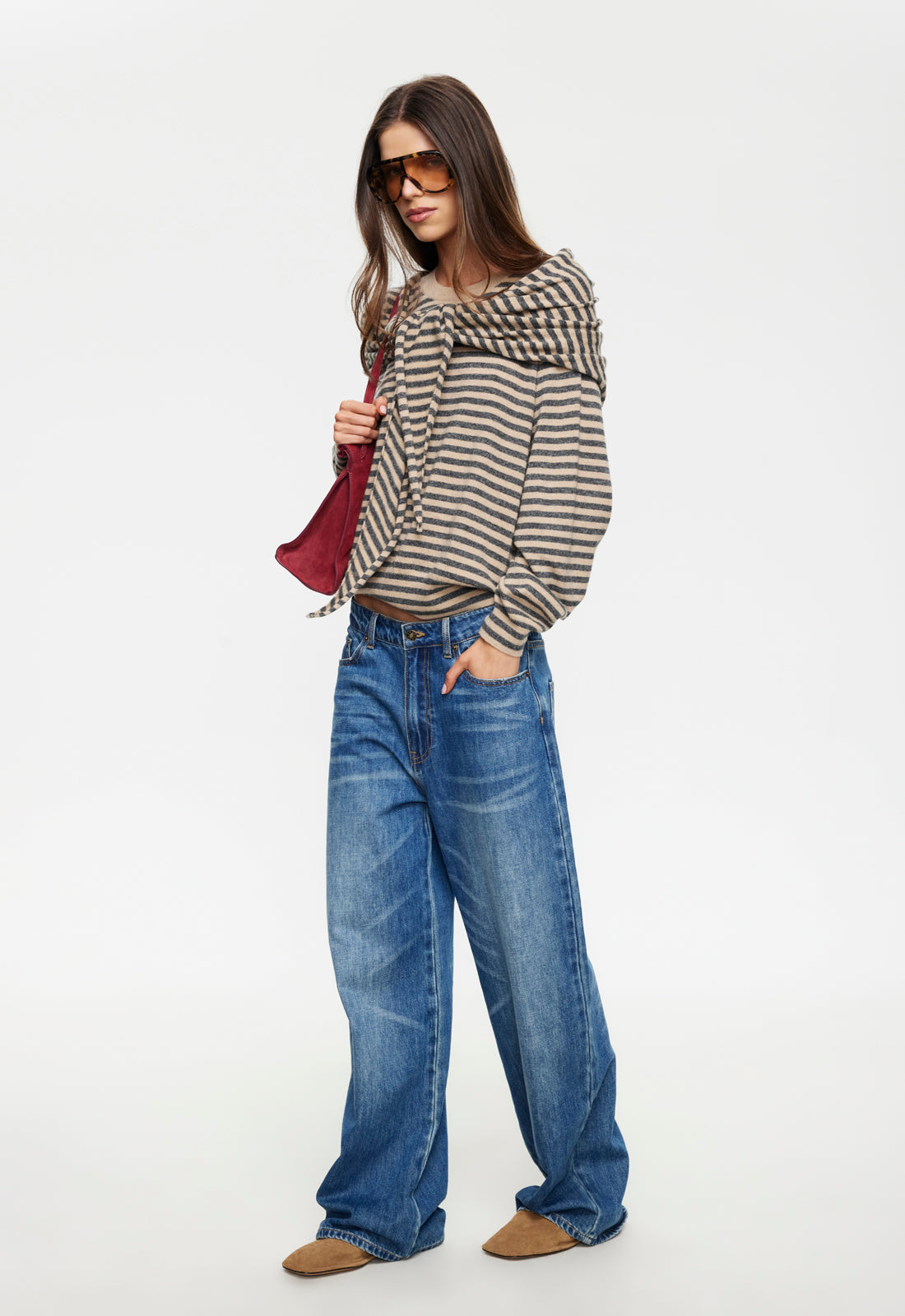 Lioness Fashion Discount | EVOLVE JEAN - MID BLUE