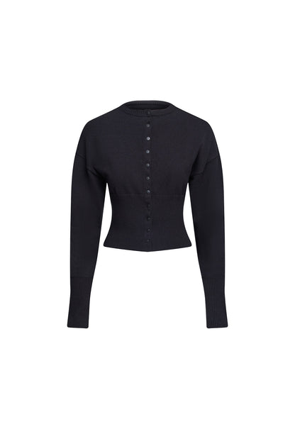 Lioness Fashion Outlets | HEAD IN THE CLOUDS CARDIGAN - ONYX
