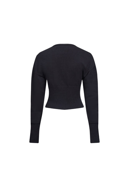 Lioness Fashion Outlets | HEAD IN THE CLOUDS CARDIGAN - ONYX