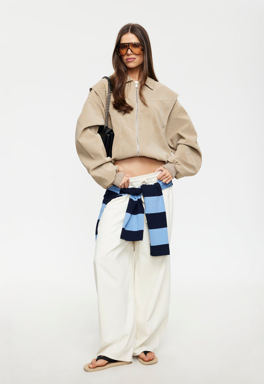 Lioness Fashion On Sale | VISTA BOMBER - LATTE