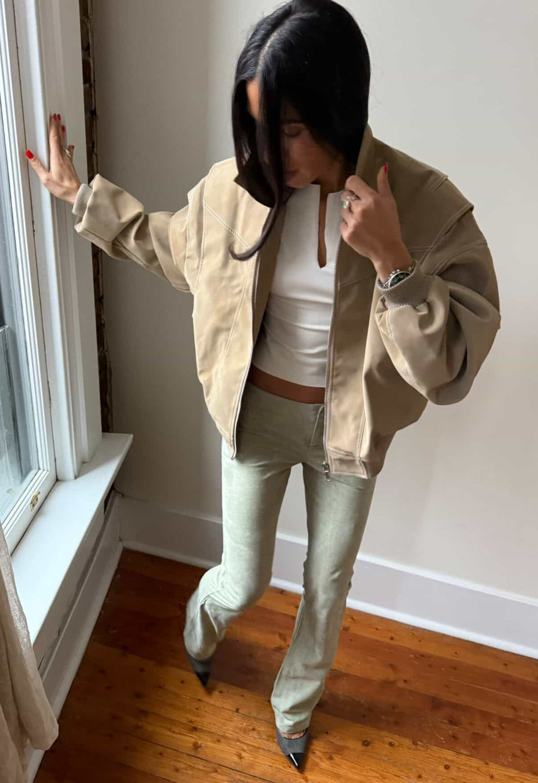 Lioness Fashion On Sale | VISTA BOMBER - LATTE