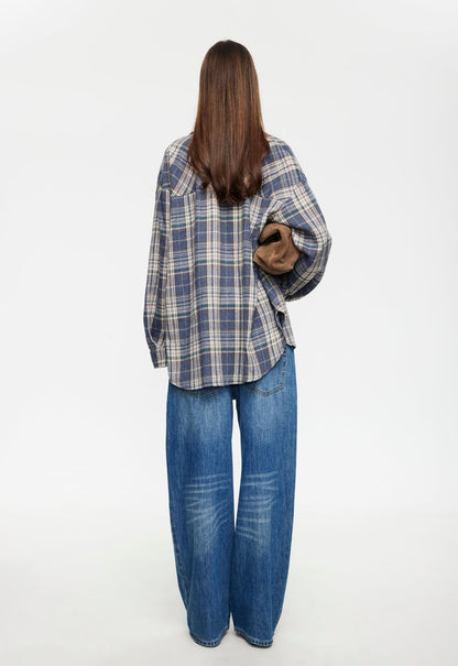 Lioness Fashion For Sale | CLARITY SHIRT - ASH PLAID