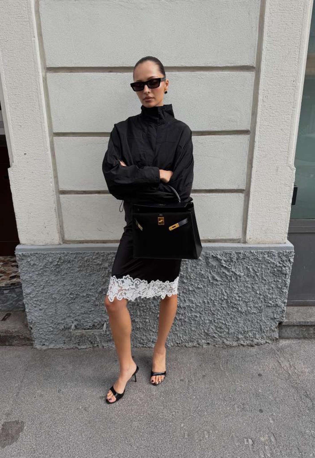 Lioness Fashion Near Me | SHORELINE WINDBREAKER - NOIR