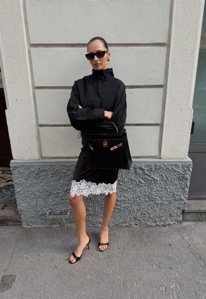 Lioness Fashion Near Me | SHORELINE WINDBREAKER - NOIR