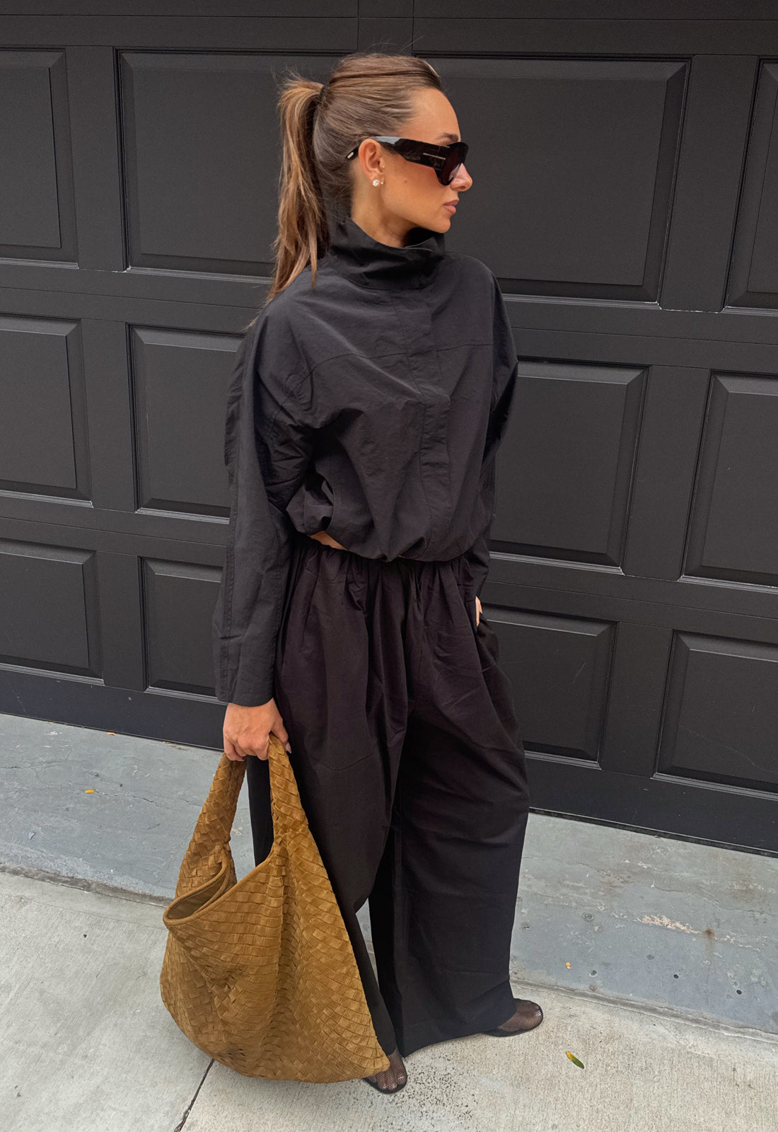 Lioness Fashion Near Me | SHORELINE WINDBREAKER - NOIR