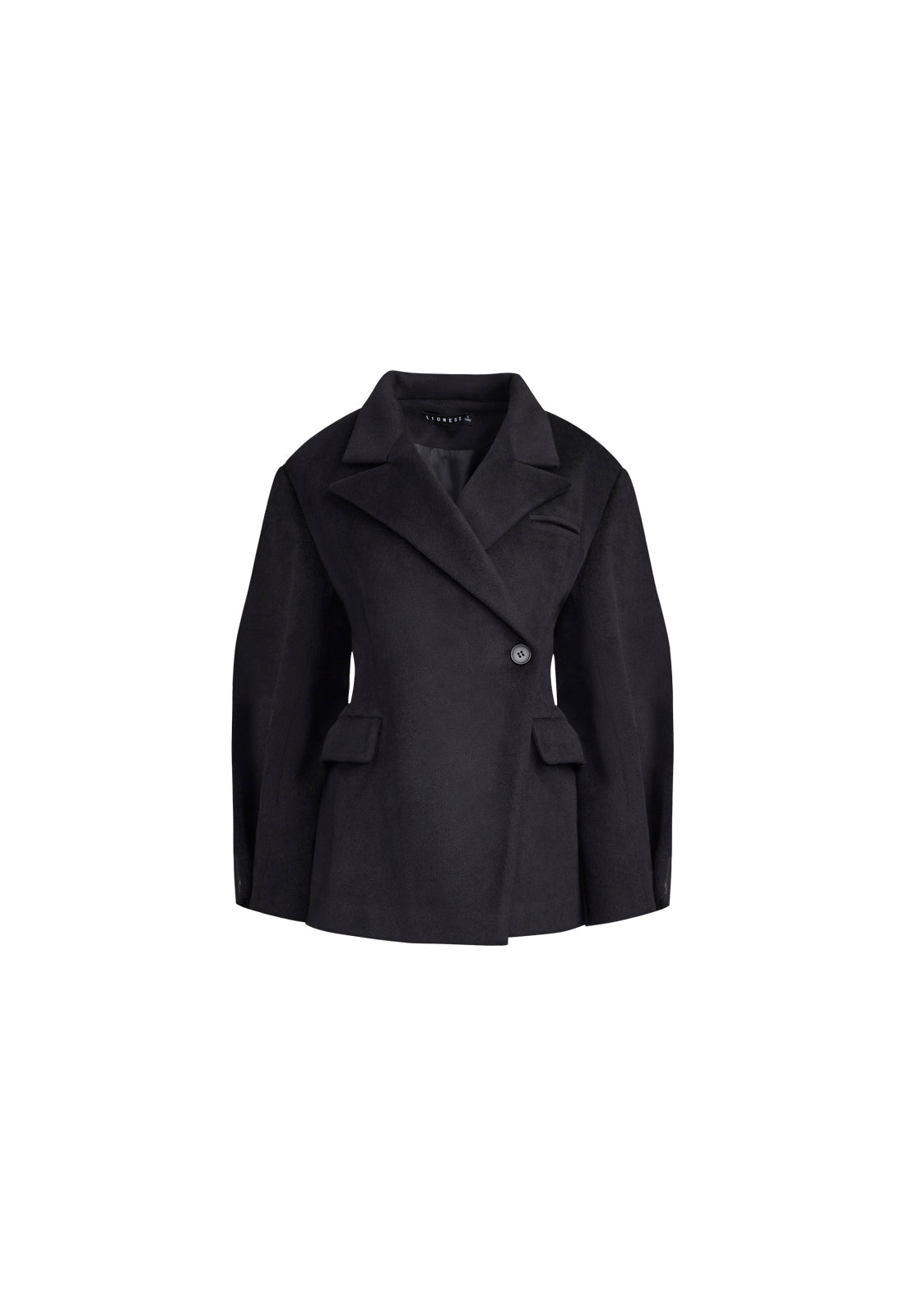 Lioness Fashion Sale | HEART SHAPED COAT - ONYX