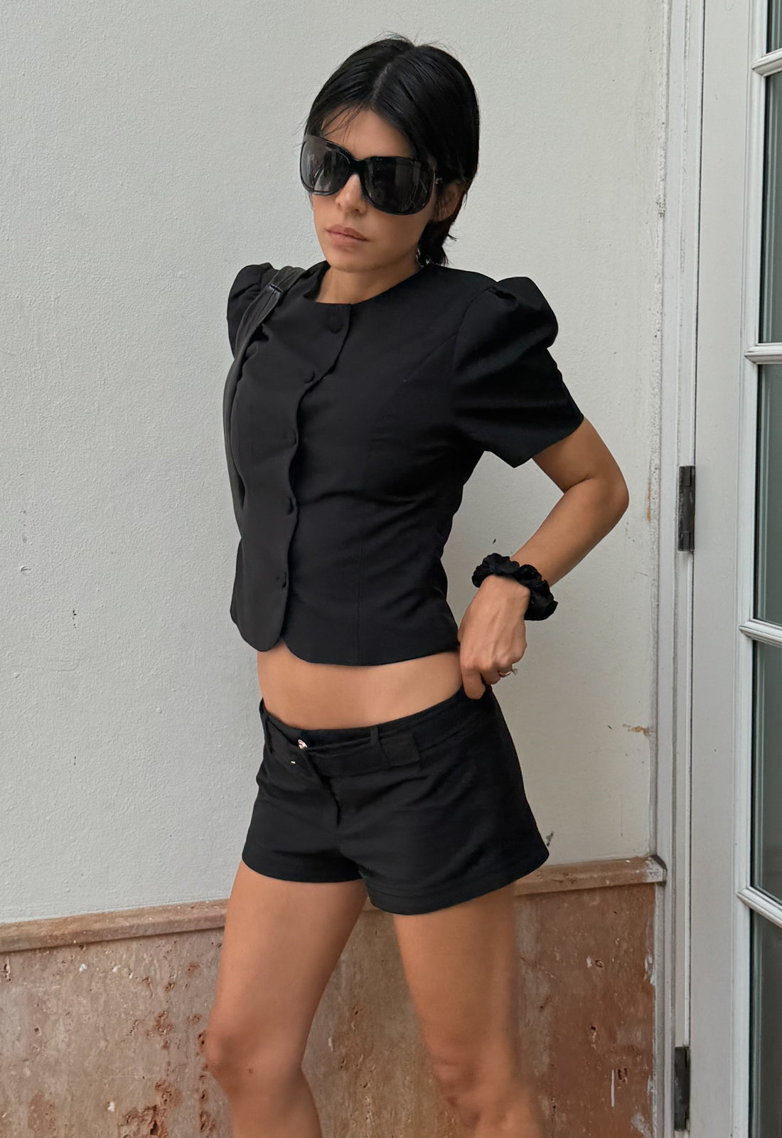 Lioness Fashion Online | AFTERGLOW MINI SHORT - ONYX
