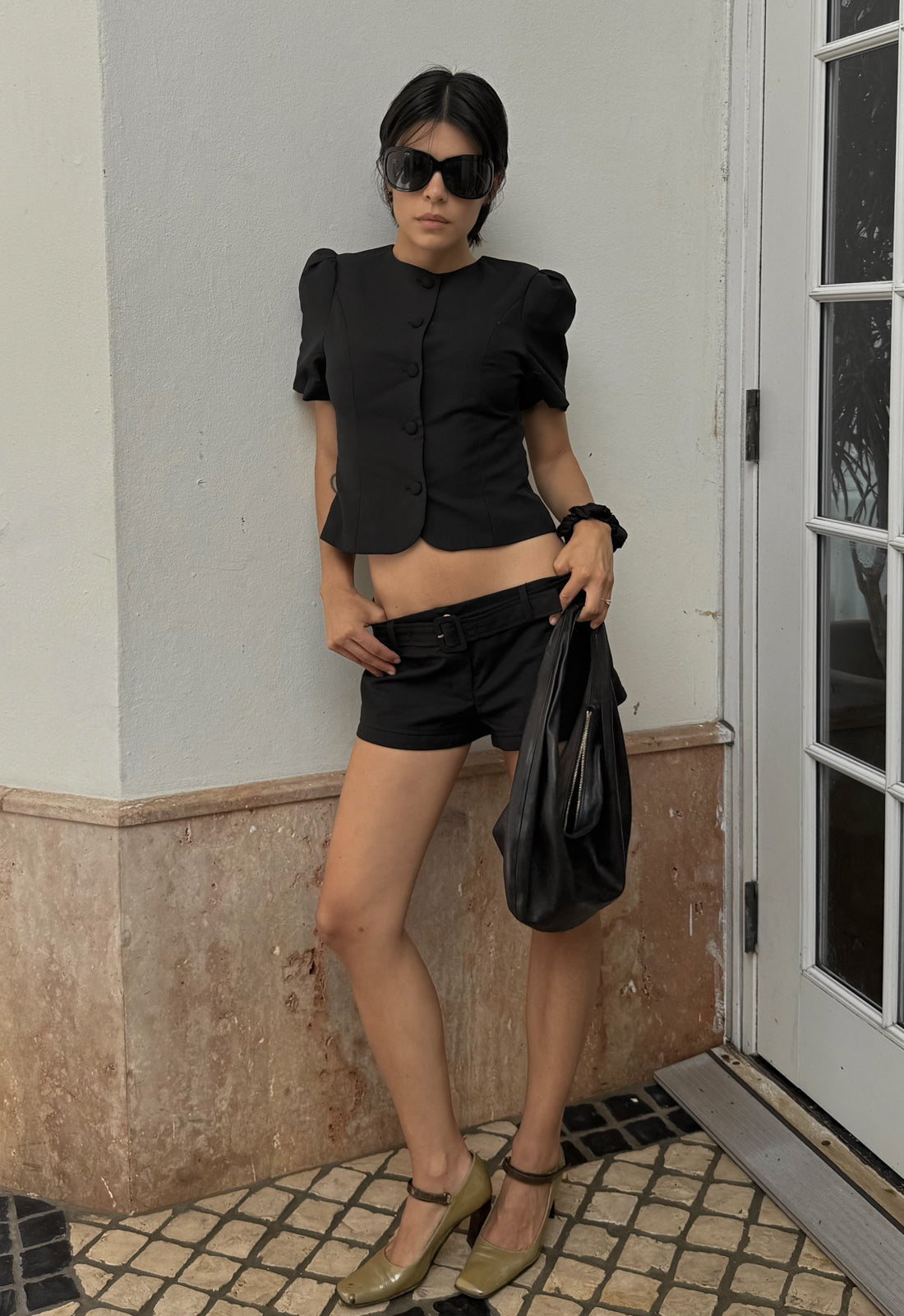Lioness Fashion Online | AFTERGLOW MINI SHORT - ONYX