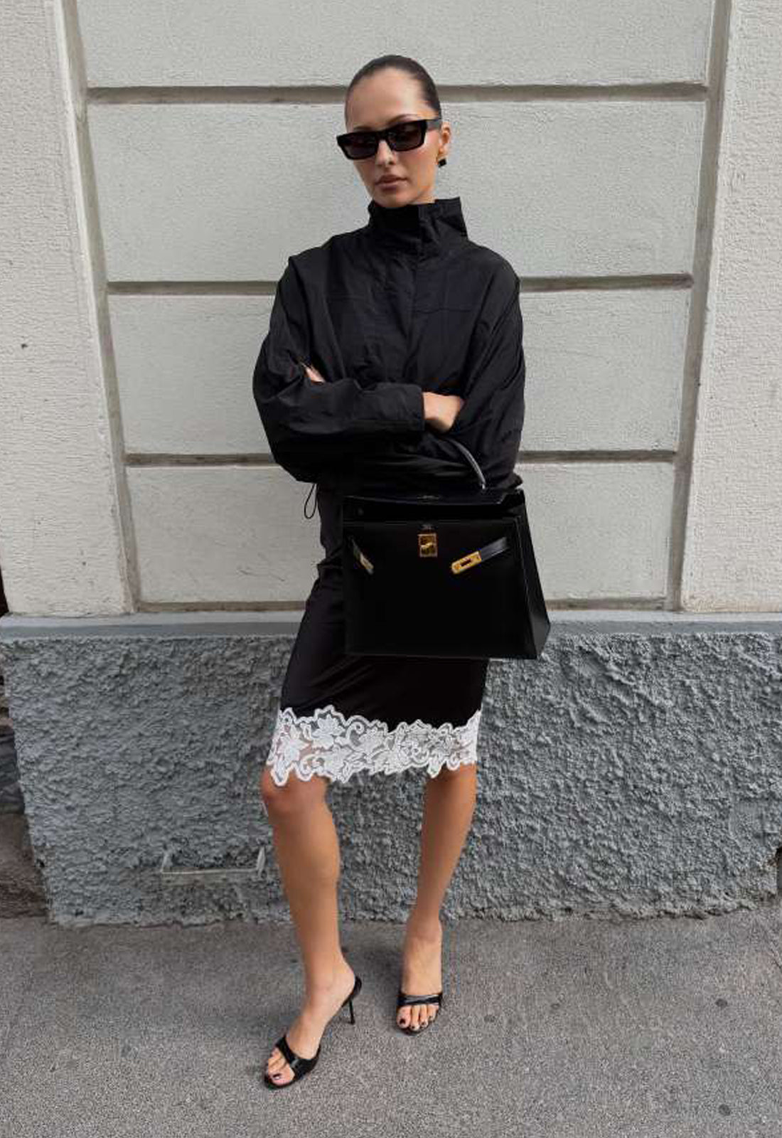Lioness Fashion Discount | ANCHORED MIDI SKIRT - NOIR