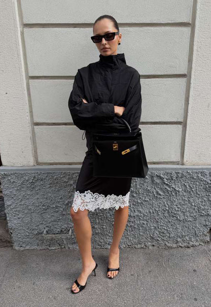 Lioness Fashion Discount | ANCHORED MIDI SKIRT - NOIR