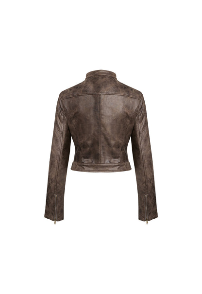 Lioness Fashion Online Shop | BELLA MOTO JACKET - CHOCOLATE
