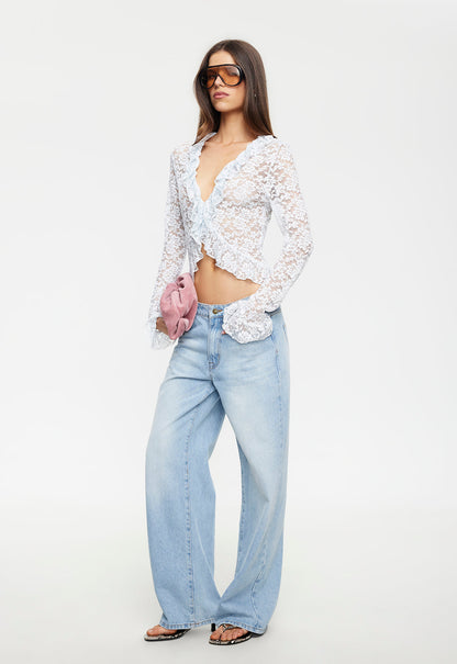 Lioness Fashion Sale | LONG NIGHTS LONG SLEEVE - ICE