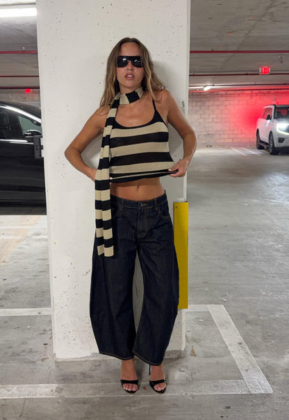 Lioness Fashion Discount | Dolce Tank Top - Sand Stripe